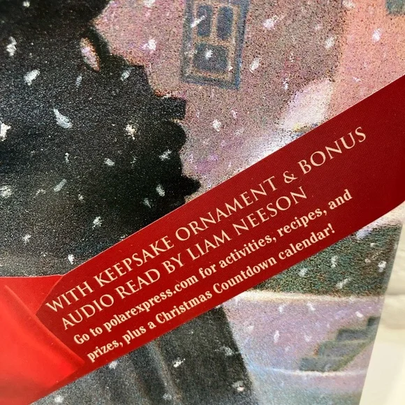 The Polar Express Hardcover Book with keepsake ornament (nwt) - Picture 2 of 5
